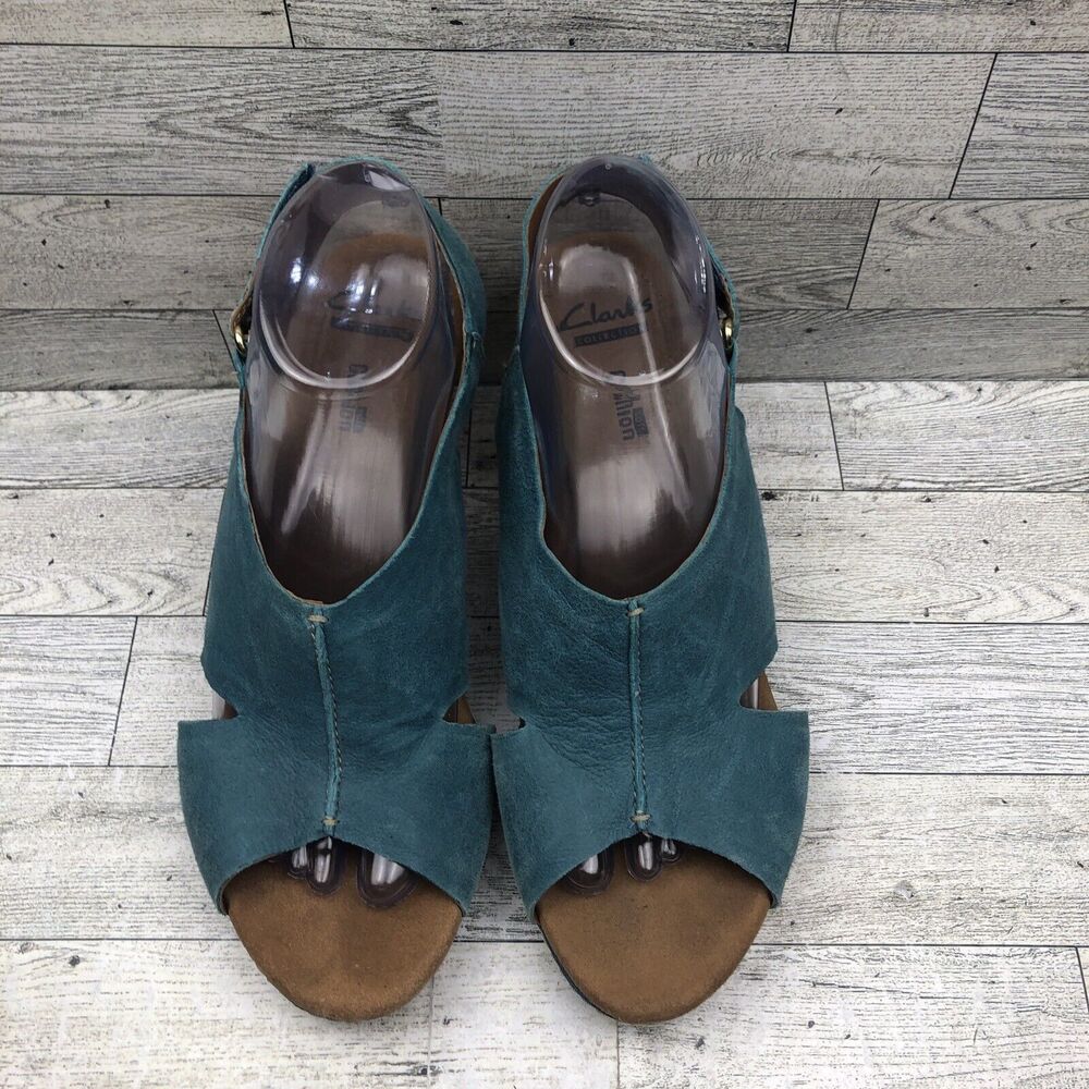 Clarks Collection Float Helio Cork Wedge Sandal B… - image 3